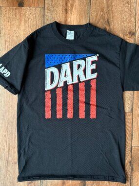 Black DARE Graphic Tee